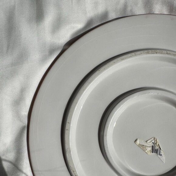 GUC Sakura Debbie Mumm Snowman Ceramic Trivet, 9.5 in., Pre-owned, Blue & White - Picture 15 of 16